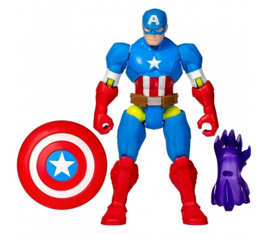 Figura Capitan America Mix Mashers Marvel 12cm
