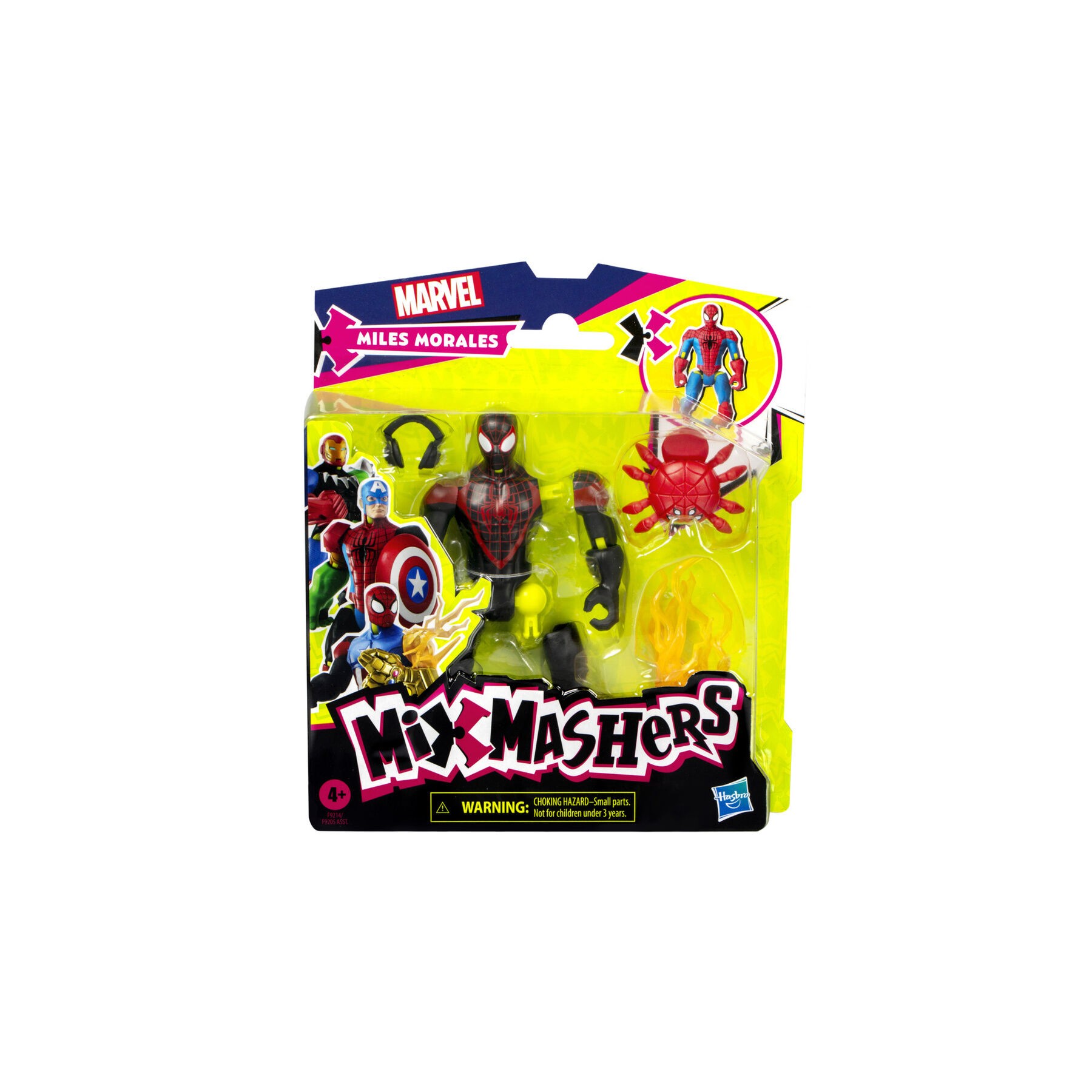 Figura Miles Morales Mix Mashers Marvel 12cm