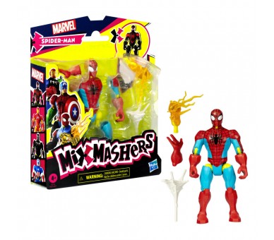 Figura Spider-Man Mix Mashers Marvel 12cm
