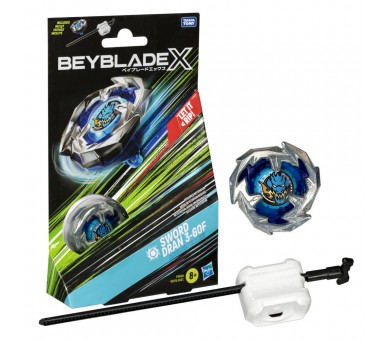 Juego Kit Inicial Sword Dran 3-60F Beyblade X