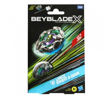 Juego Kit Inicial Lance Knight 4-80HN Beyblade X