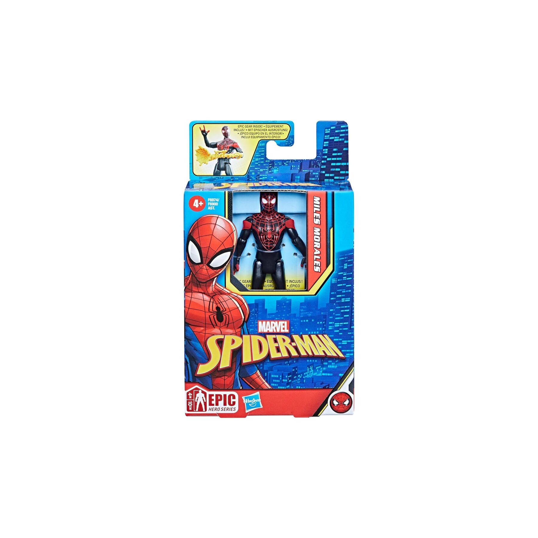 Figura Miles Morales Spider-Man Marvel 10cm