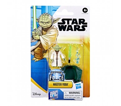 Figura Maestro Yoda Power the Force Star Wars 5cm