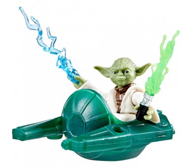 Figura Maestro Yoda Power the Force Star Wars 5cm