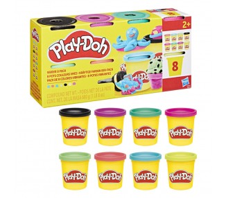 Set 8 Botes Plastilina Play-Doh