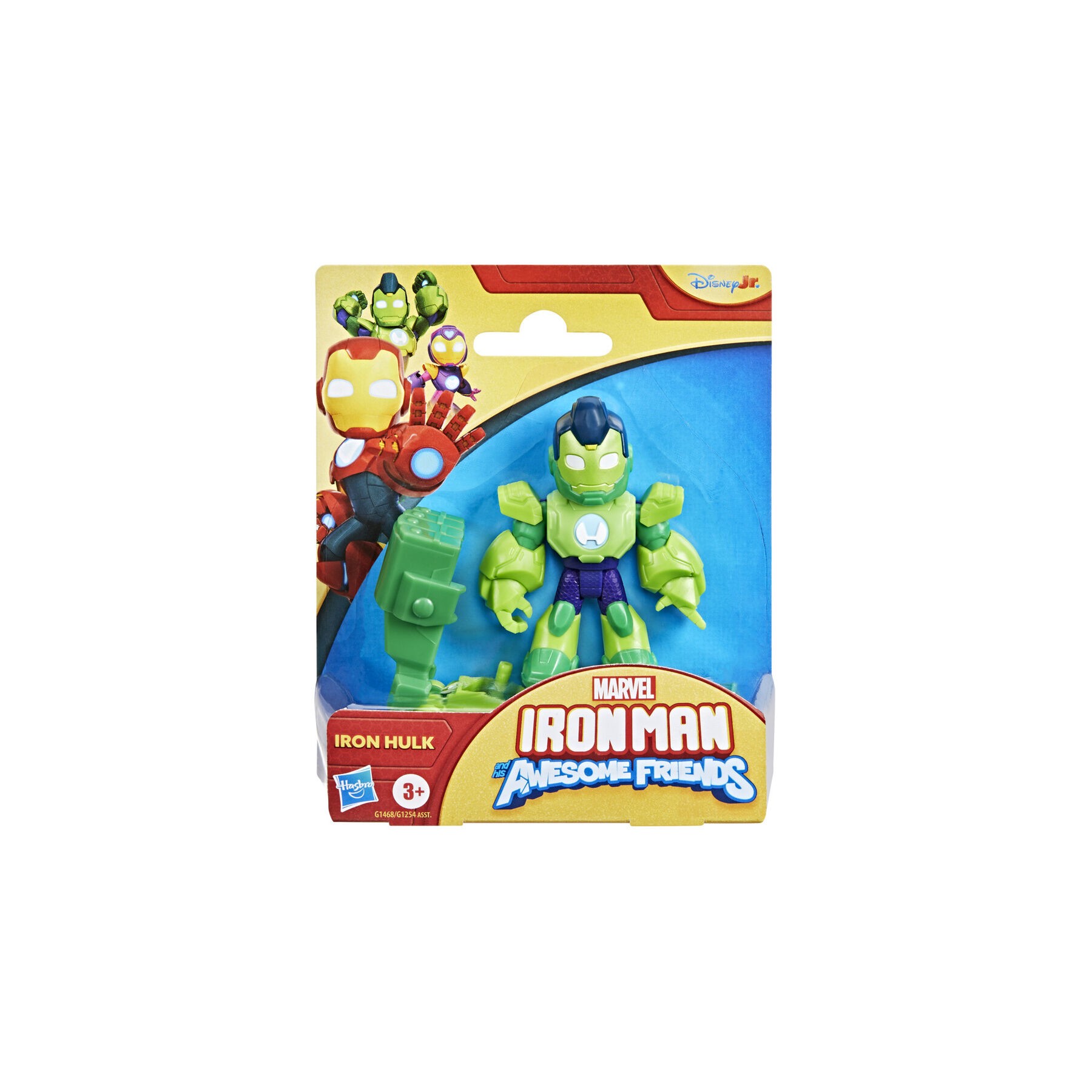 Figura Iron Hulk Iron Man y Su Superequipo Marvel 7cm