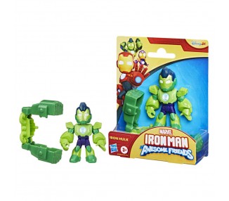 Figura Iron Hulk Iron Man y Su Superequipo Marvel 7cm