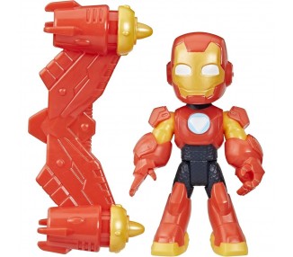Figura Iron Man - Iron Man y Su Superequipo Marvel 7cm