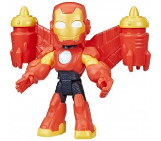 Figura Iron Man - Iron Man y Su Superequipo Marvel 7cm