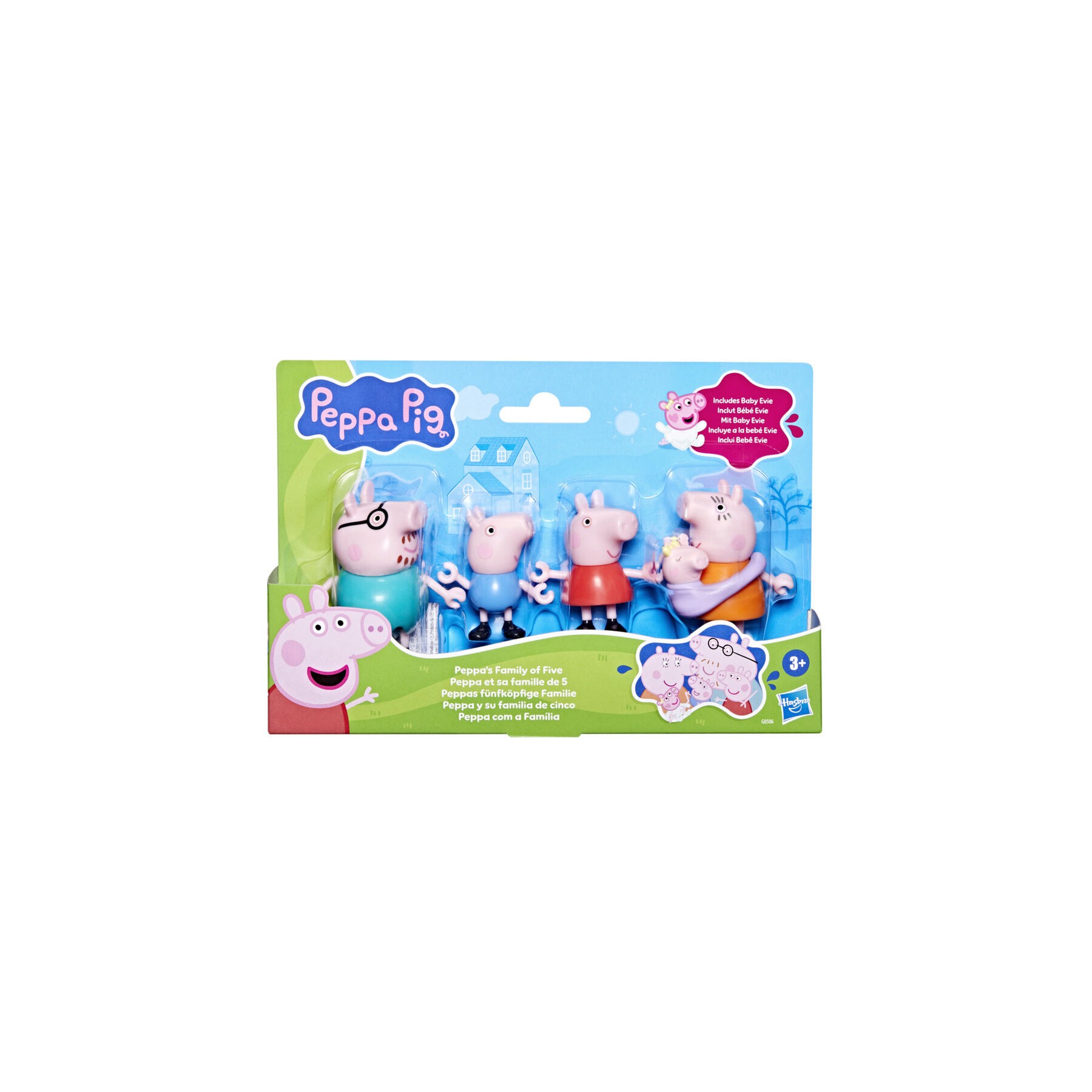 Blister 5 figuras Peppa Pig