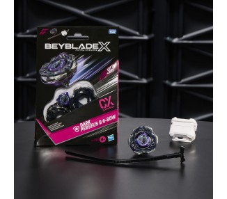 Juego Kit Inicial Dark Perseus B 6-80W Beyblade X