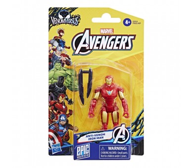 Figura Iron Man Anti- Venom Los Vengadores Avengers Marvel 10cm