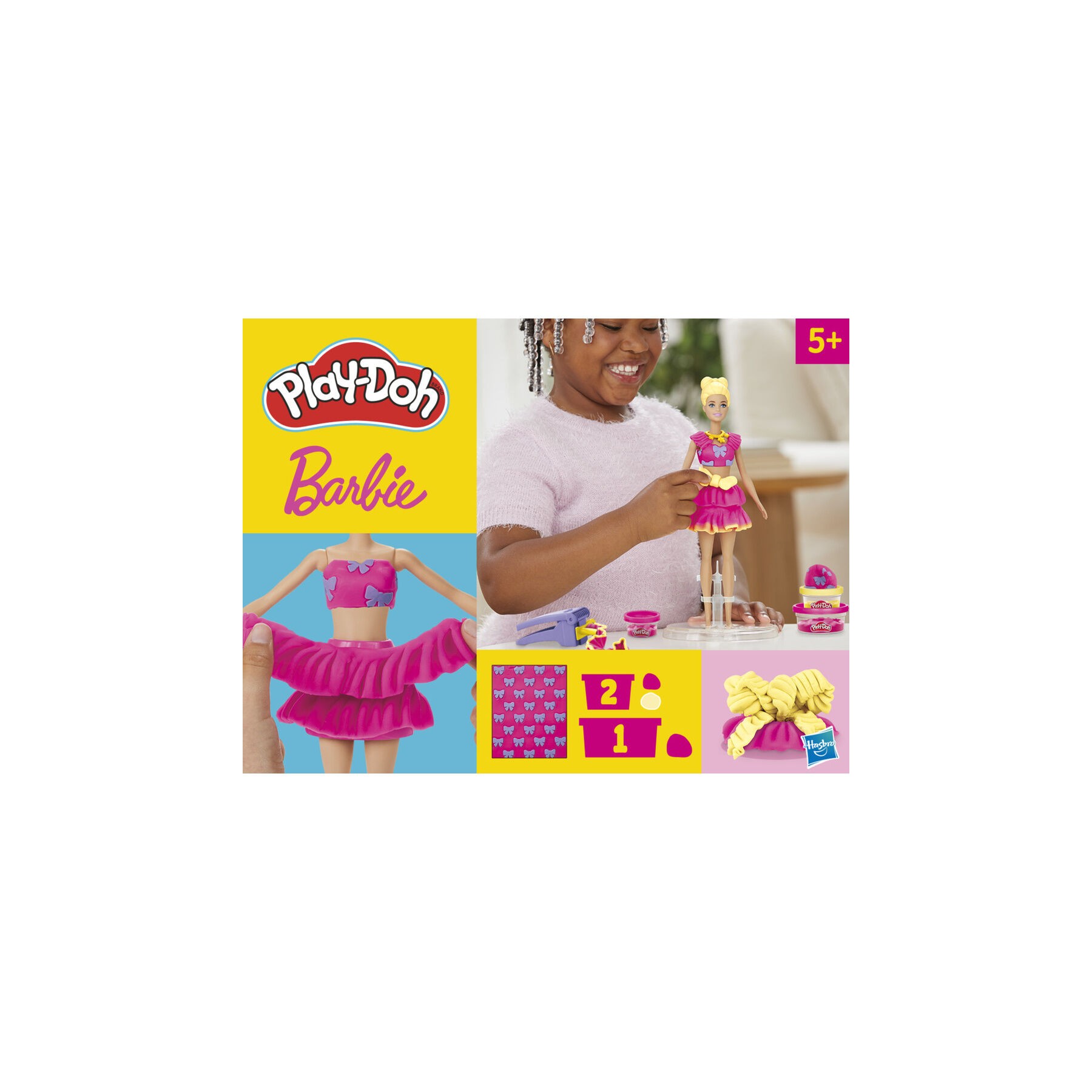 Volantes y Lazos Barbie Play-Doh