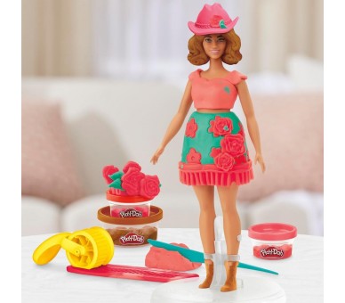 Rosas y Cerquillos Barbie Play-Doh