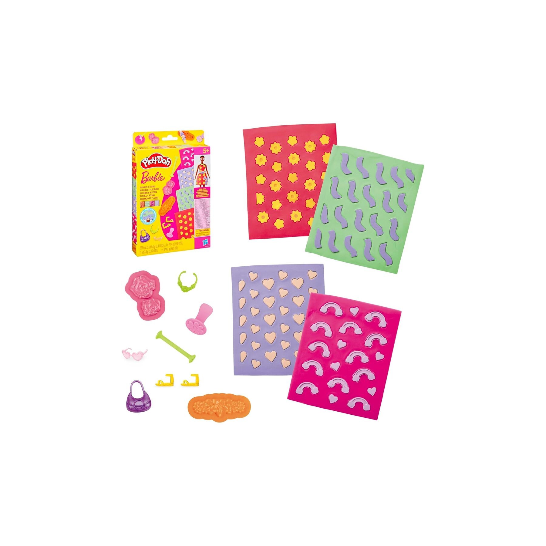 Flores y Rosas Barbie Play-Doh