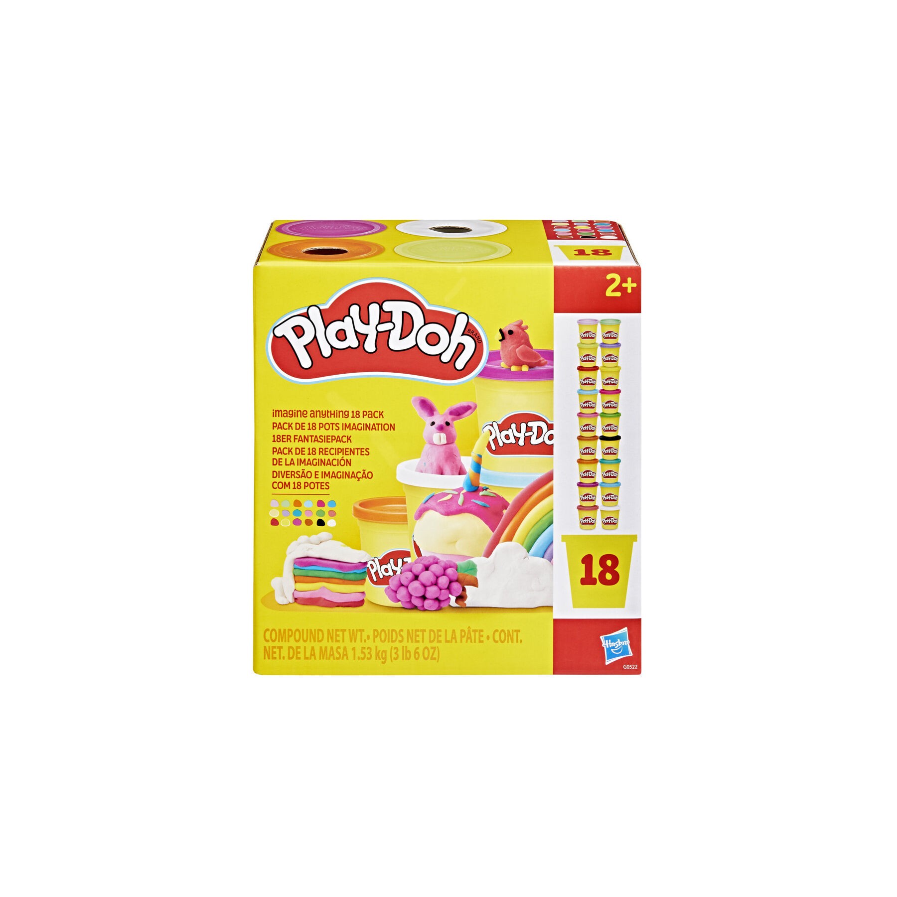 Set 18 Botes Plastilina Play-Doh