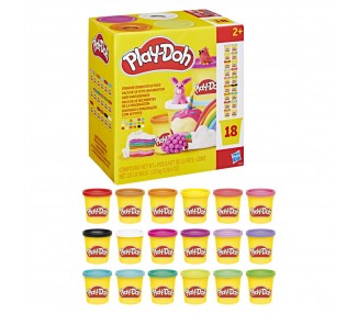 Set 18 Botes Plastilina Play-Doh