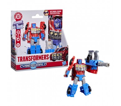 Figura Optimus Prime Cyberworld Transformers 10cm
