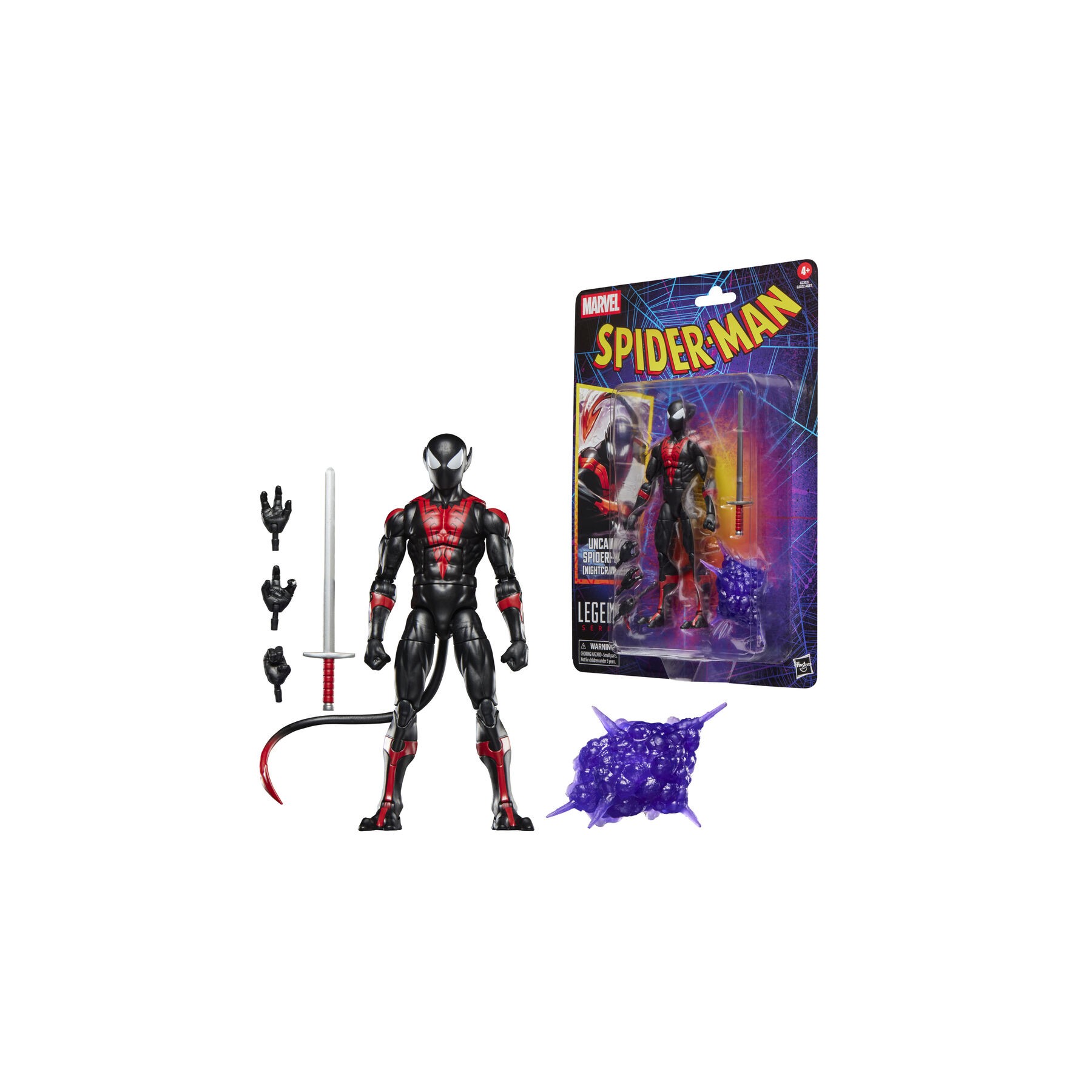 Figura Uncanny Spider-Man Nightcrawler Spider-Man Marvel Legends Series 15cm