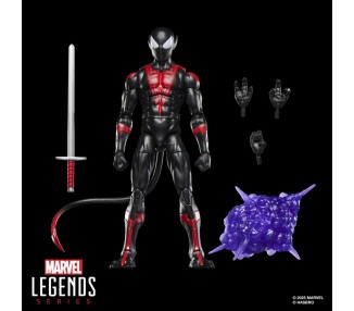 Figura Uncanny Spider-Man Nightcrawler Spider-Man Marvel Legends Series 15cm