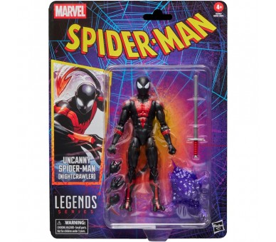 Figura Uncanny Spider-Man Nightcrawler Spider-Man Marvel Legends Series 15cm
