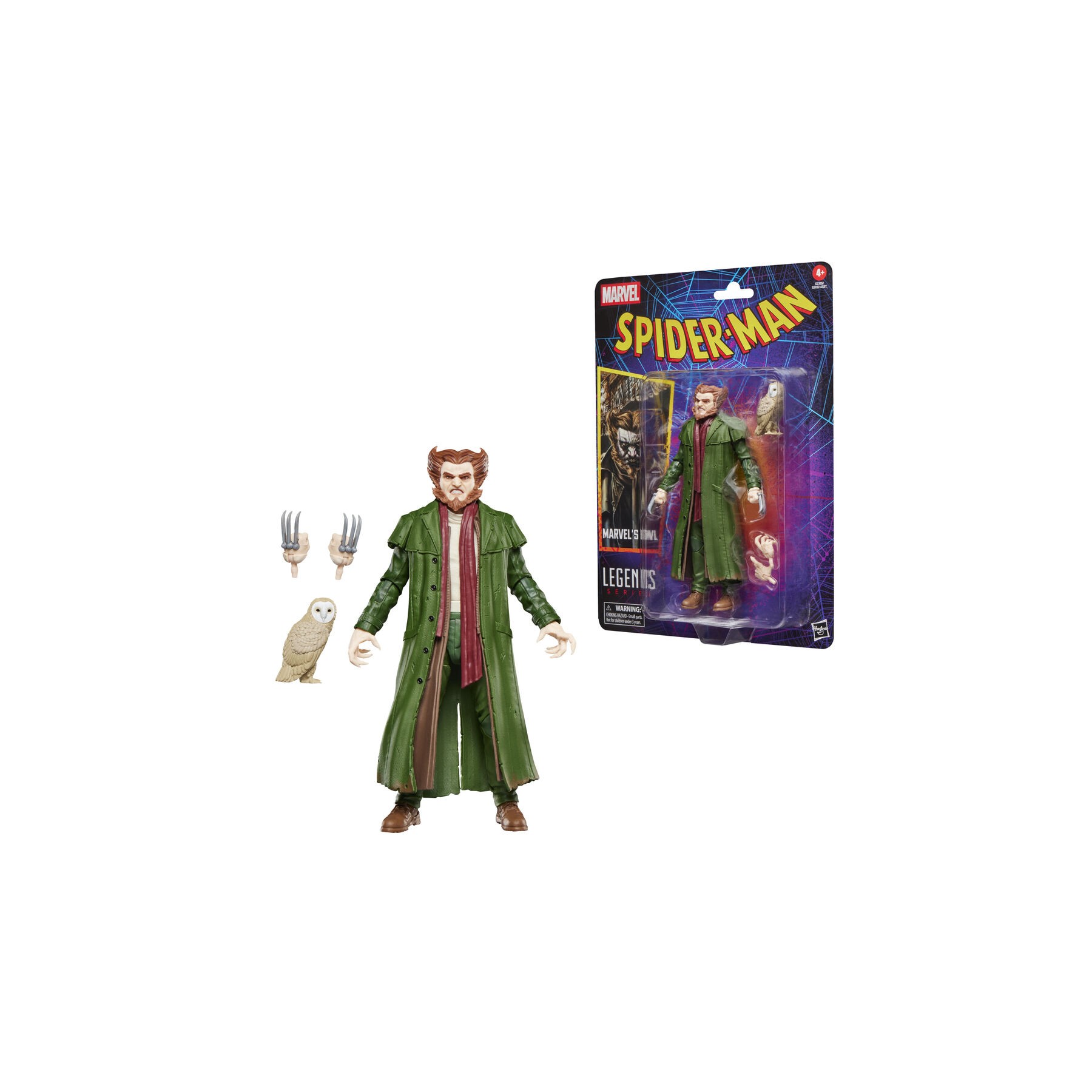 Figura Owl Spider-Man Marvel Legends Series 15cm