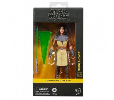 Figura Quinlan Vos The Clone Wars Star Wars 15cm