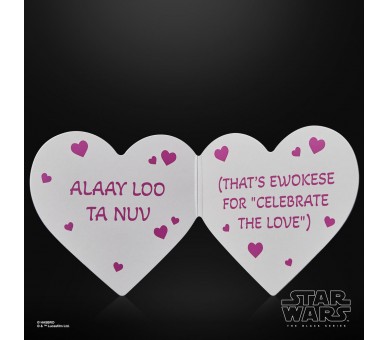Figura Ewok Valentine's Day Edition Star Wars 15cm