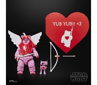 Figura Ewok Valentine's Day Edition Star Wars 15cm