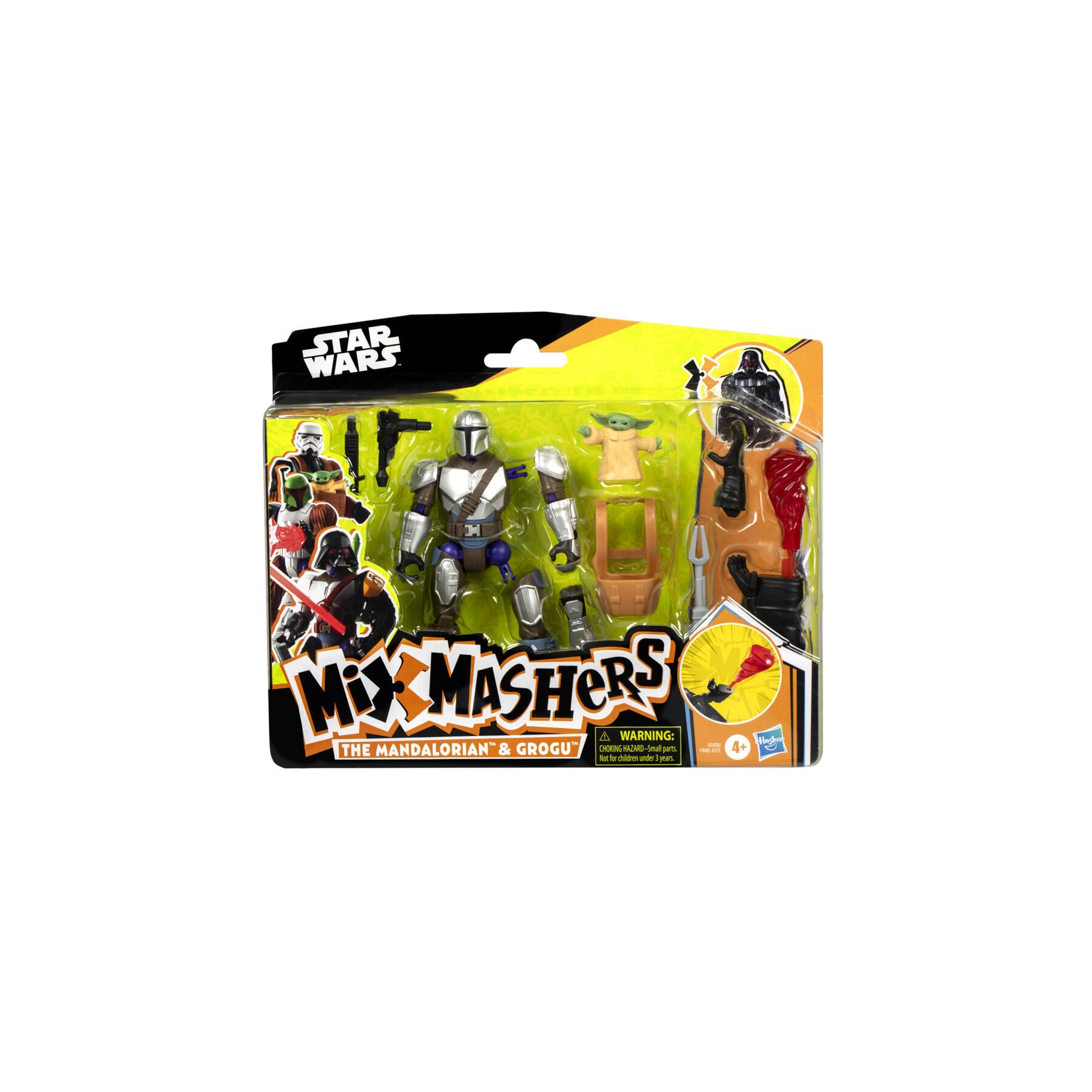 Figura The Mandalorian & Grogu Deluxe Mix Mashers Star Wars 12cm