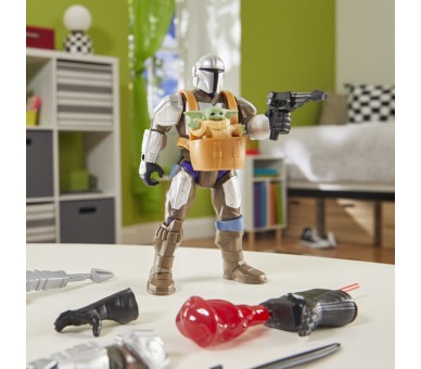 Figura The Mandalorian & Grogu Deluxe Mix Mashers Star Wars 12cm