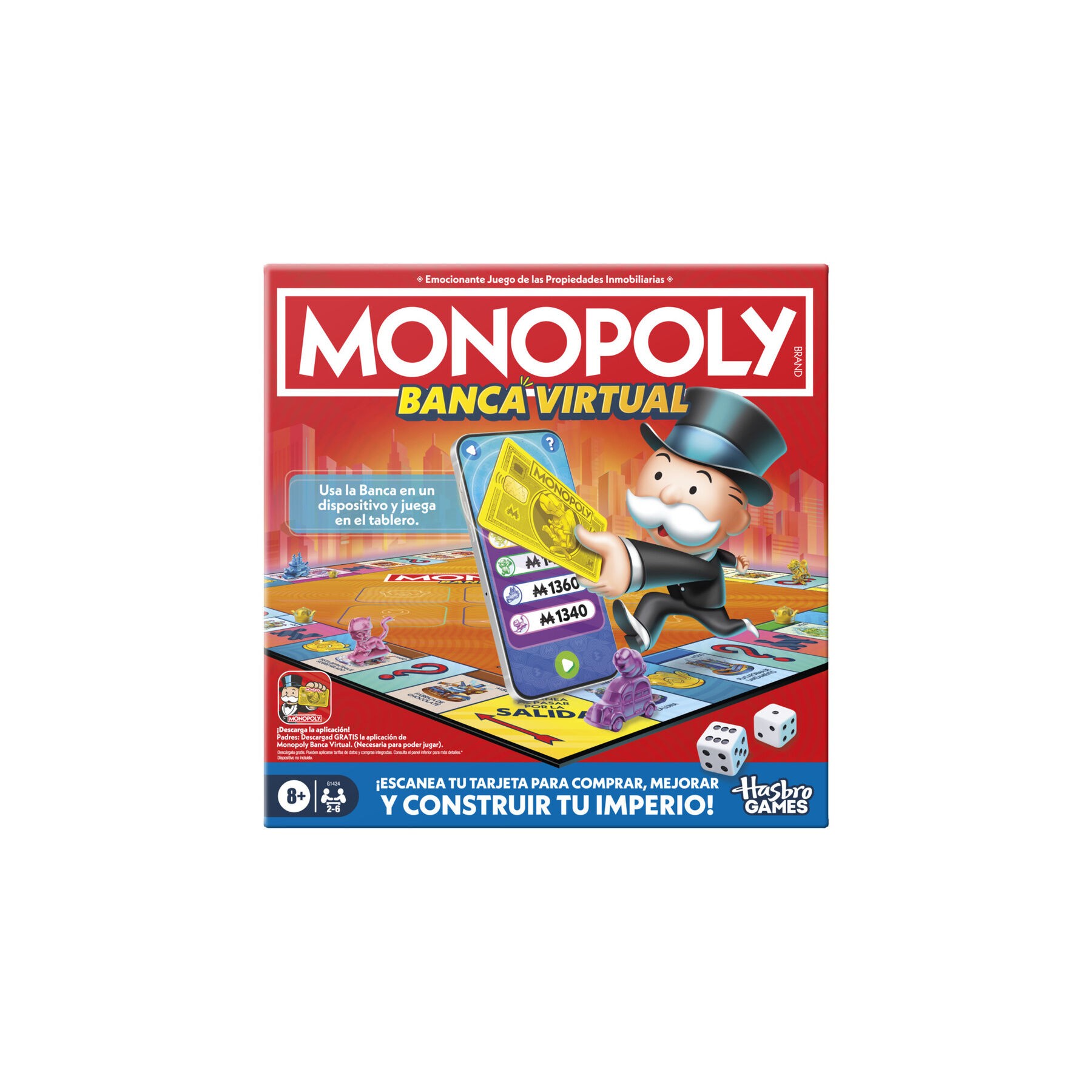 Juego Monopoly Banca Virtual español