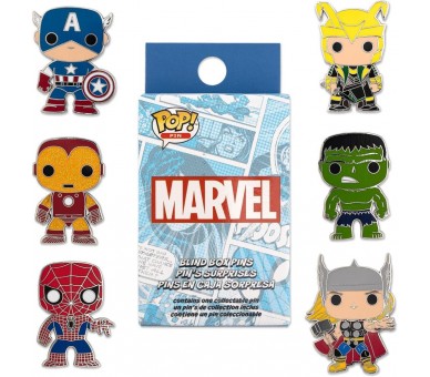 Blind Box Mystery Enamel Pin Marvel Loungefly surtido