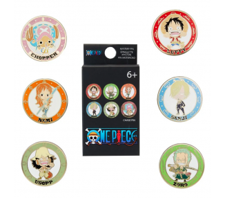 Blind Box Mystery Enamel Pin Chibi One Piece Loungefly surtido