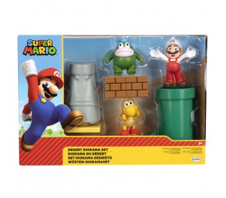 Blister diorama Desert Super Mario Bros 6cm