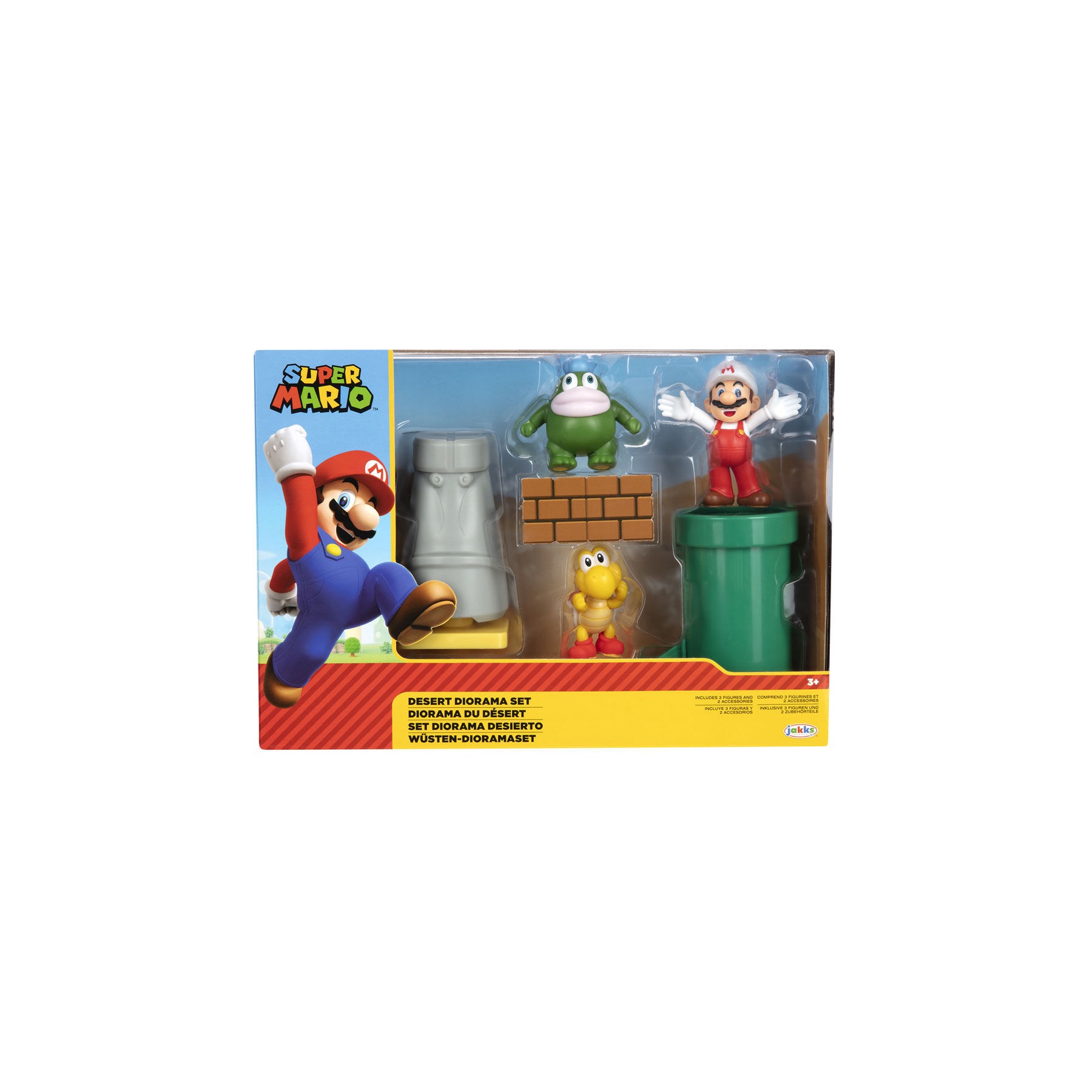 Blister diorama Desert Super Mario Bros 6cm