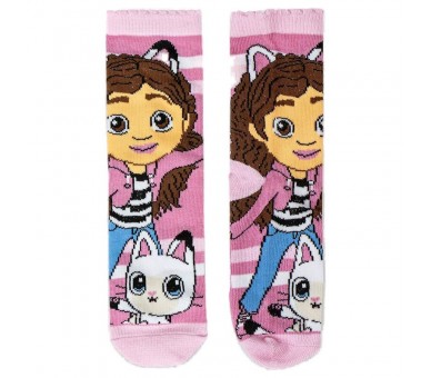 Hucha 4 pares calcetines La Casa de Muñecas de Gabby