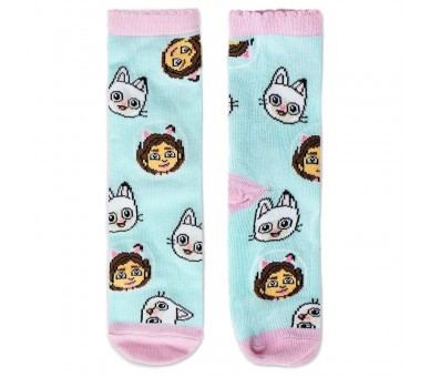 Hucha 4 pares calcetines La Casa de Muñecas de Gabby