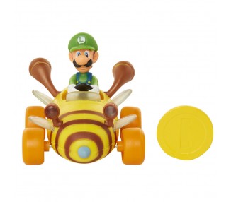 Figura Super Mario Coin Racers Mario Kart 6cm surtido