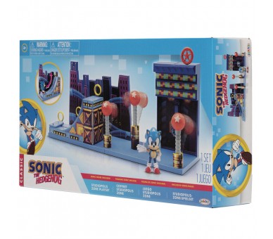 Playset Studiopolis Zone Sonic The Hedgehog 6cm