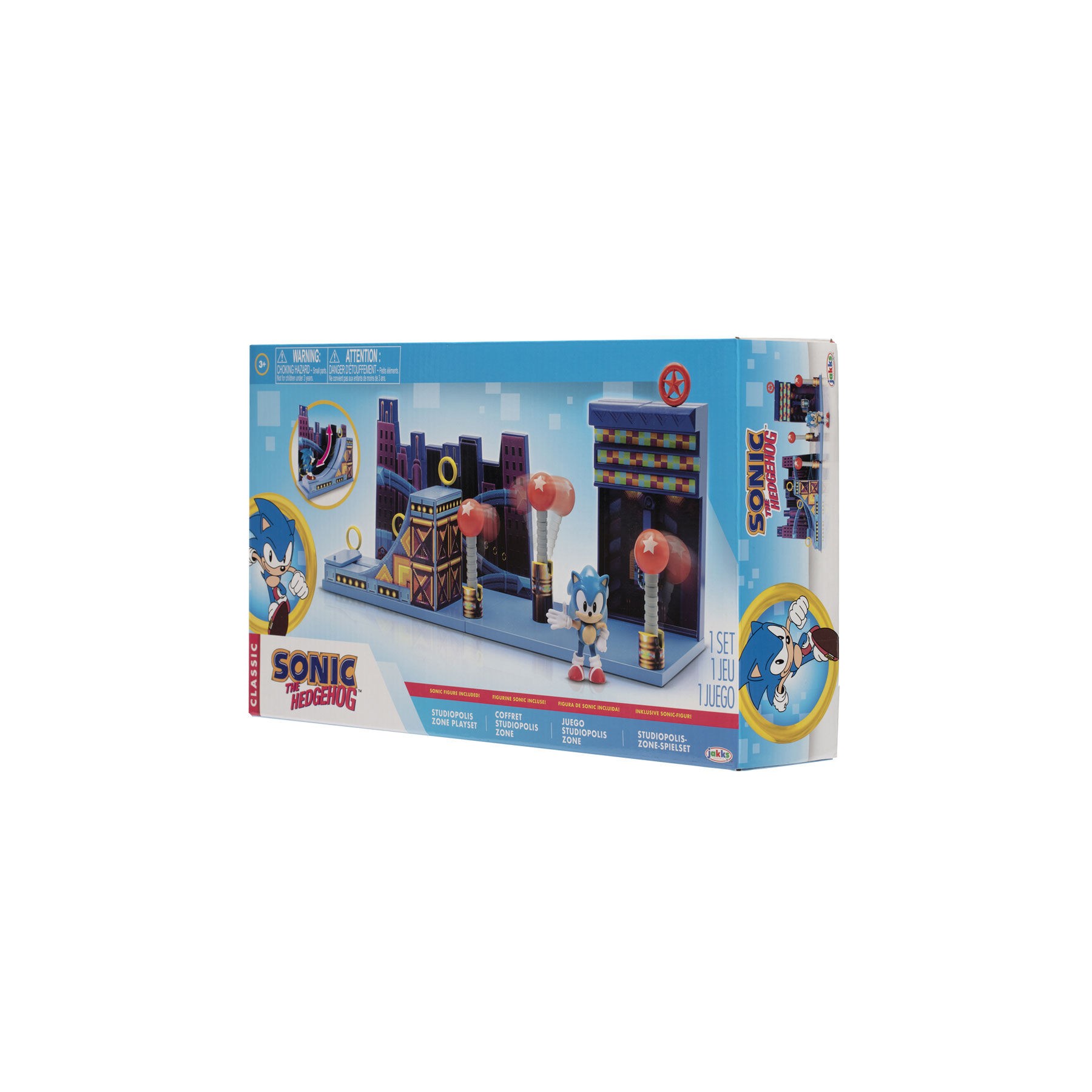 Playset Studiopolis Zone Sonic The Hedgehog 6cm