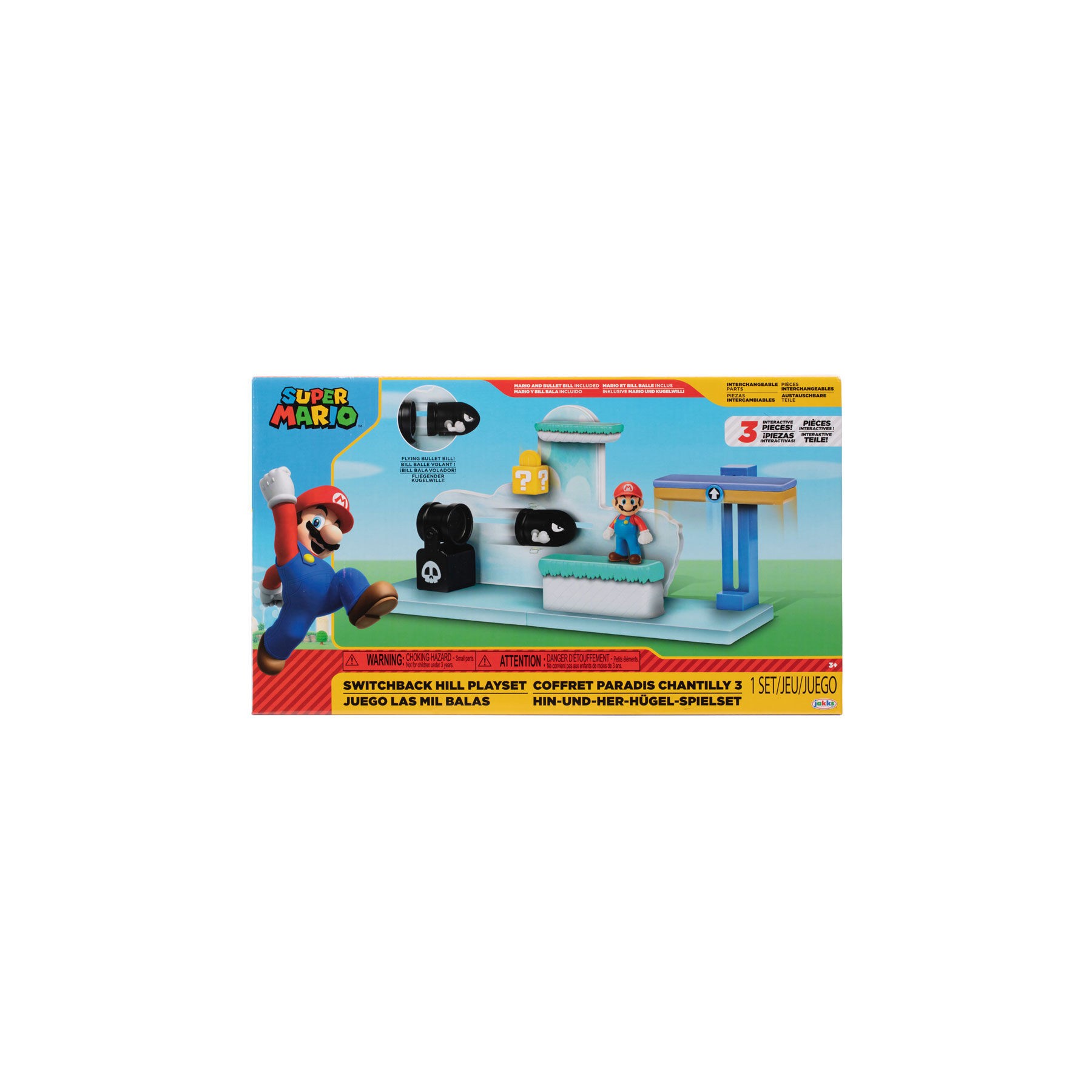 Playset Switchback Hill Super Mario Bros 6cm
