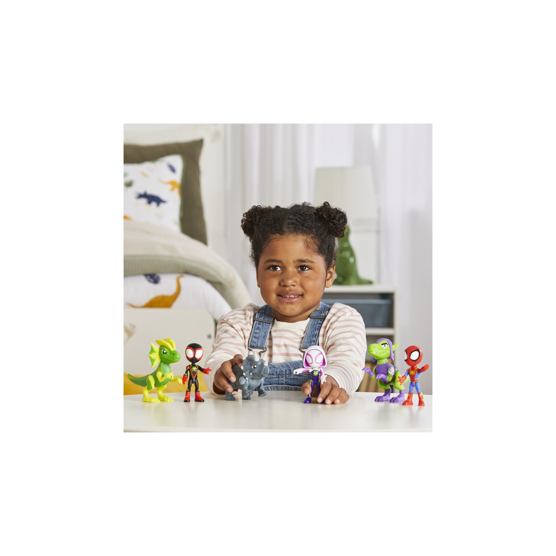 Figura Dino Webs Spidey Marvel 10cm surtido