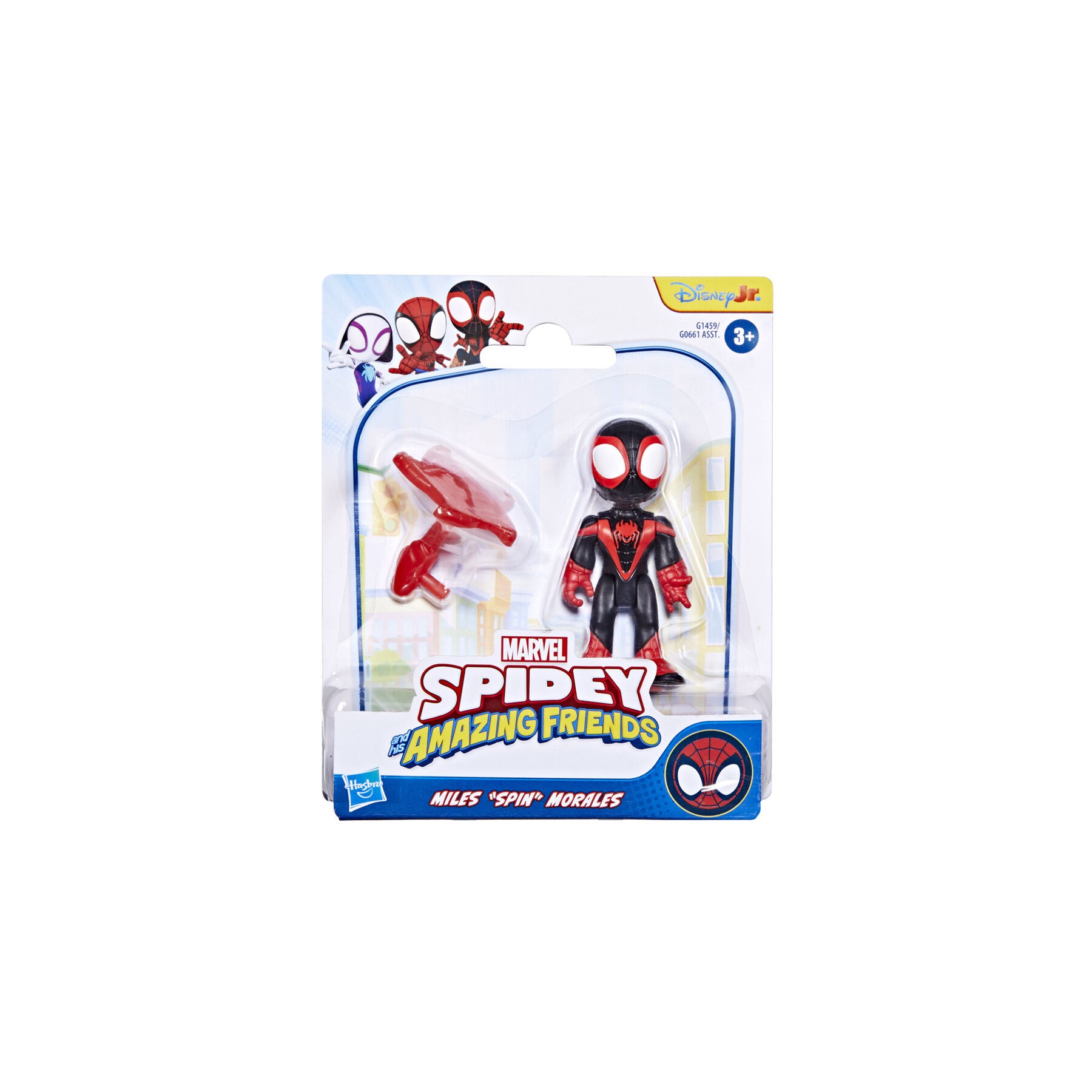 Figura Miles Spin Morales Spidey Marvel 7cm