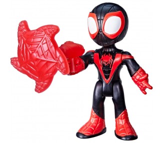 Figura Miles Spin Morales Spidey Marvel 7cm
