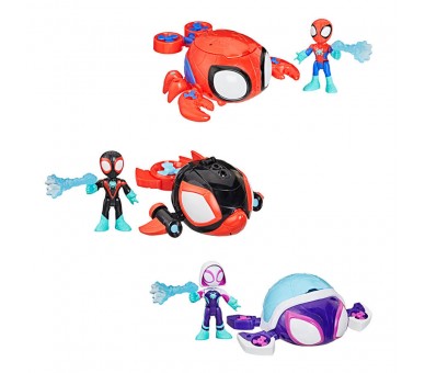 Vehiculos Marinos Spidey Marvel surtido