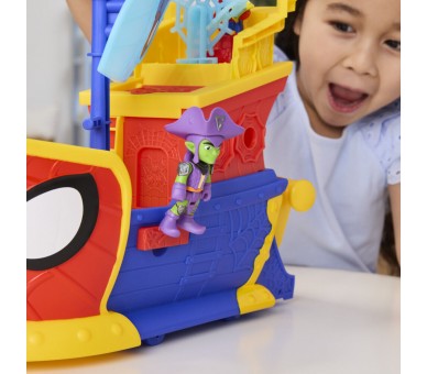 Barco Pirata Telaraña y Burbujas Spidey Marvel