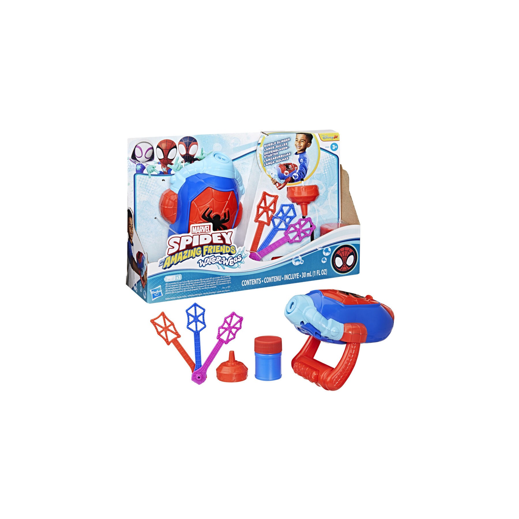 Lanza Burbujas Spidey Marvel