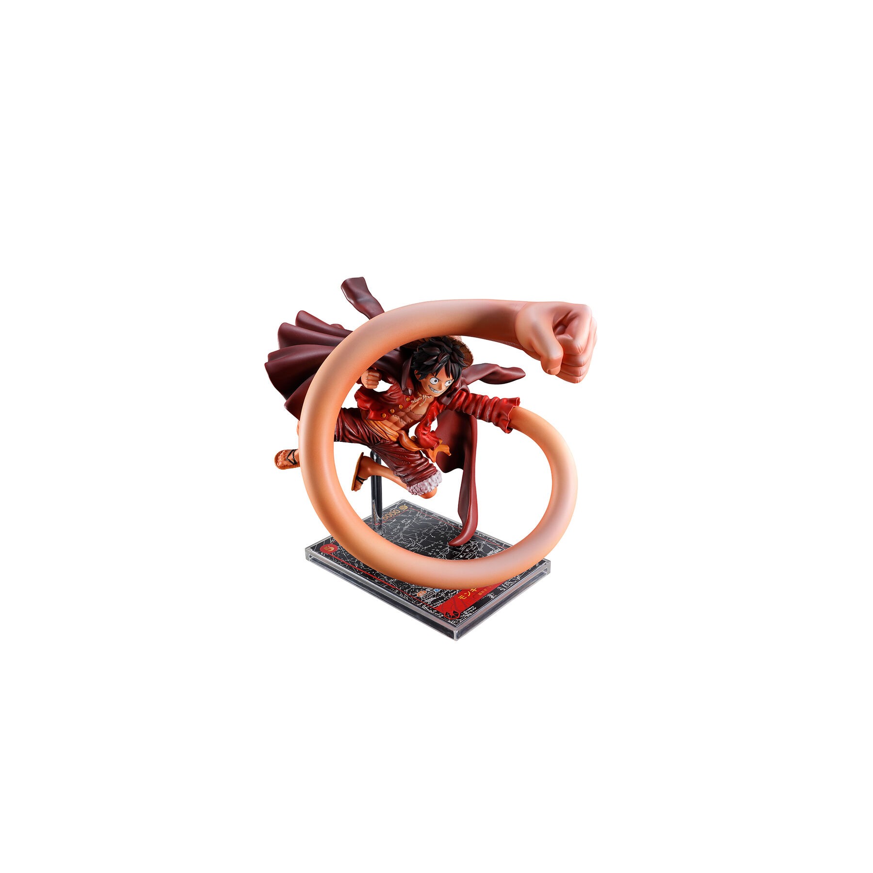 Figura Ichibansho Monkey D. Luffy One Piece Card Game One Piece 20cm