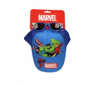Set gorra + gafas sol Los Vengadores Avengers Marvel